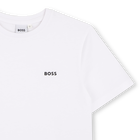 T-shirt met korte mouwen BOSS 
                    JONGEN