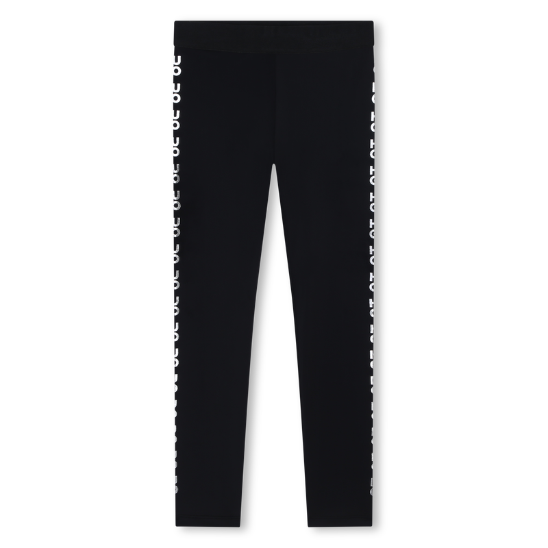 Legging met glanzende logo's HUGO 
                        GIRL