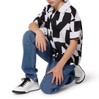 Jeans met verstelbare taille DKNY 
                    UNISEX