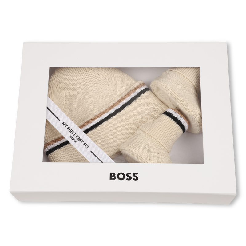 Muts en sloffen set BOSS 
                        UNISEX