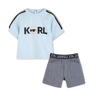 Set t-shirt en korte broek KARL LAGERFELD KIDS 
                    BOY