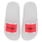 Slippers met badges HUGO 
                    GIRL