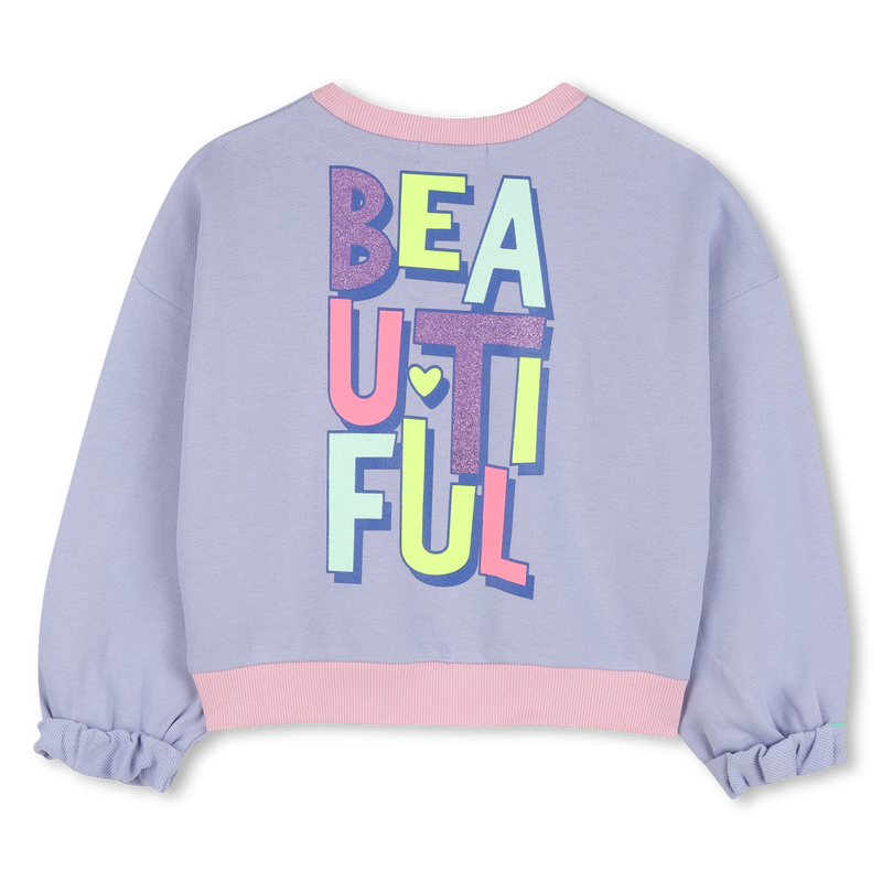 FLEECE SWEATSHIRT BILLIEBLUSH 
                        GIRL