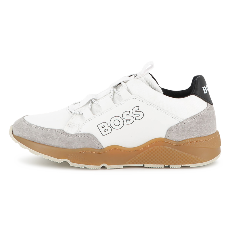 Sneakers van imitatie en canvas BOSS 
                        BOY