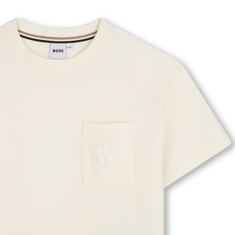T-shirt met korte mouwen BOSS 
                        BOY