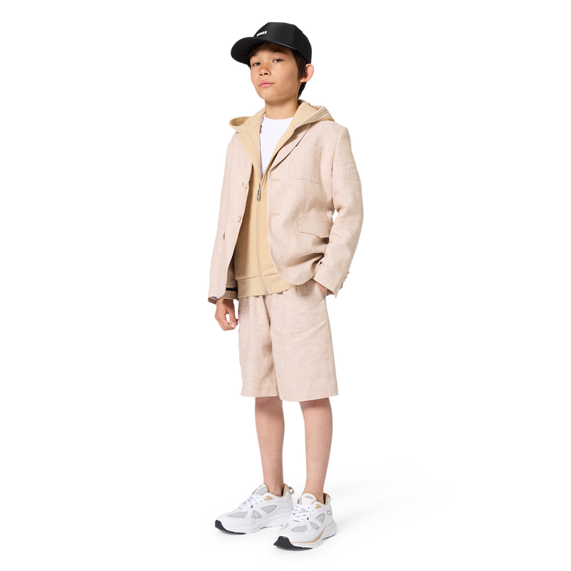 LINNEN BERMUDA BOSS 
                        BOY