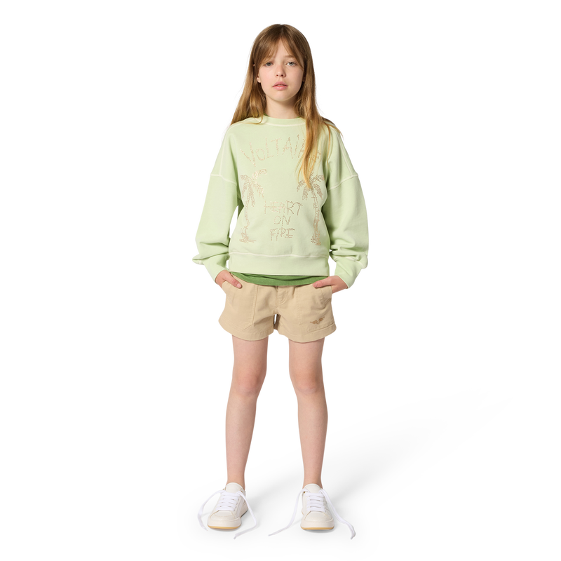 T-SHIRT MET KORTE MOUWEN ZADIG & VOLTAIRE 
                        GIRL