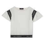 T-SHIRT KORTE MOUWEN KARL LAGERFELD KIDS 
                    GIRL
