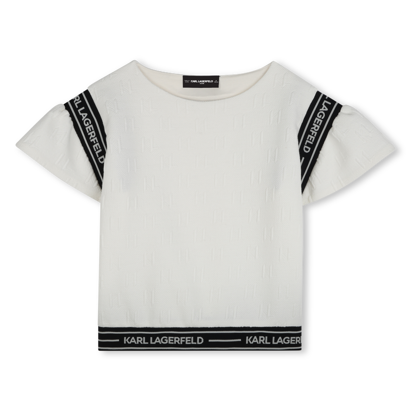 T-SHIRT KORTE MOUWEN KARL LAGERFELD KIDS 
                        GIRL