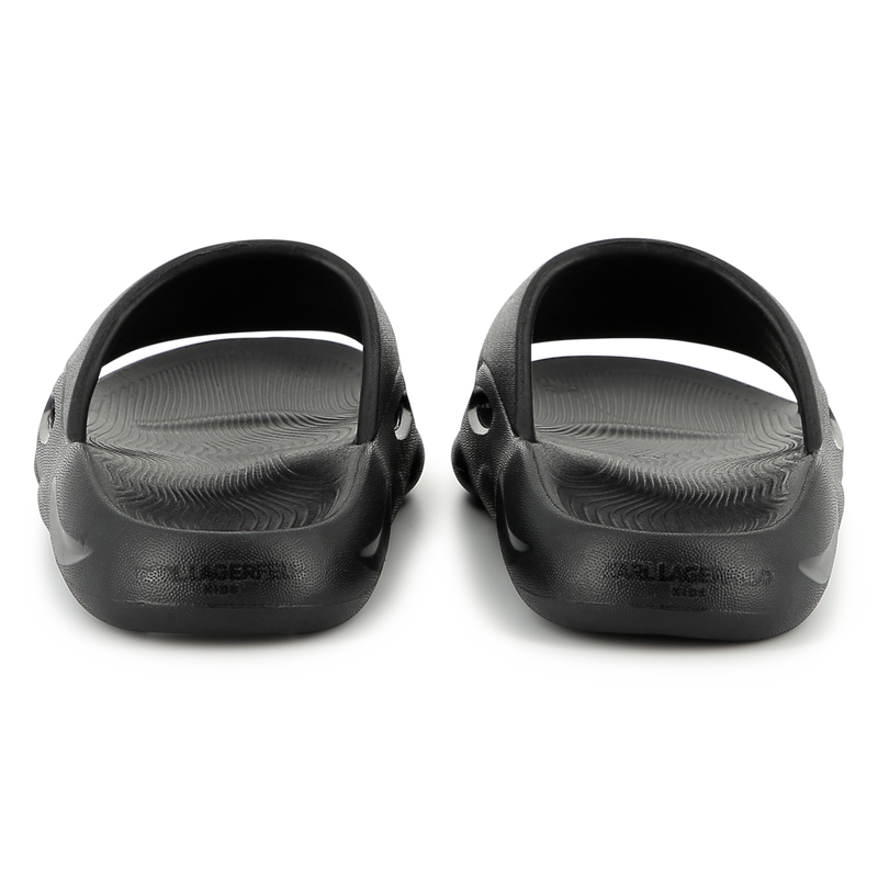 Slippers met logo KARL LAGERFELD KIDS 
                        BOY