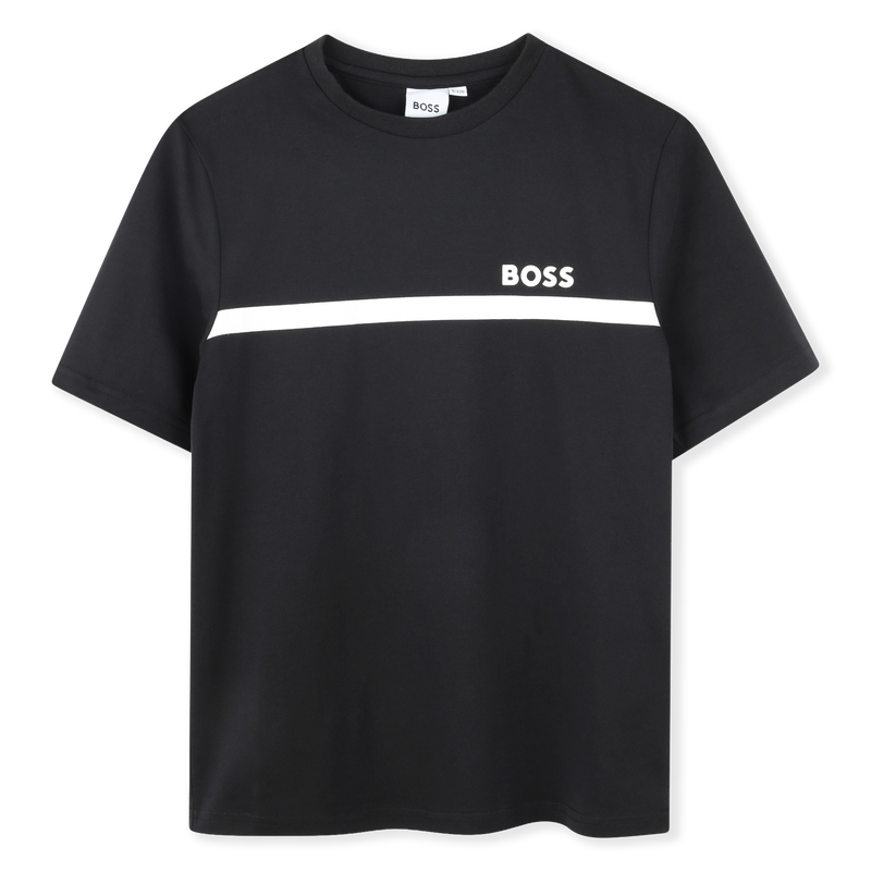 T-shirt met korte mouwen BOSS 
                        BOY