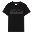 T-shirt met korte mouwen, ZWART, hi-res