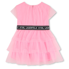 Formele jurk KARL LAGERFELD KIDS 
                    GIRL