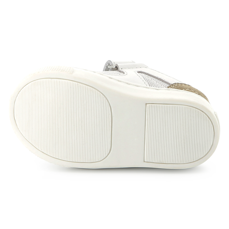 Leren sneakers met klittenband BOSS 
                        BOY