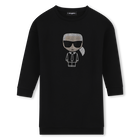 Lange jurk KARL LAGERFELD KIDS 
                    MEISJE