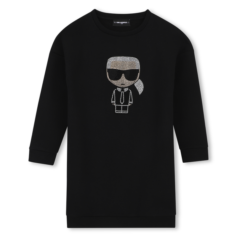 Lange jurk KARL LAGERFELD KIDS 
                        MEISJE