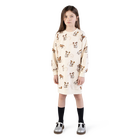 Fleece jurk KENZO KIDS 
                    GIRL