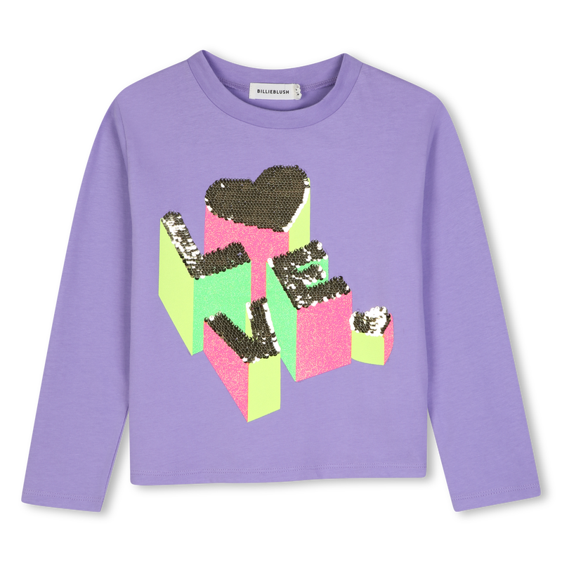 T-shirt met lange mouwen BILLIEBLUSH 
                        MEISJE