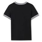 T-shirt met gekleurde strepen DKNY 
                    UNISEX