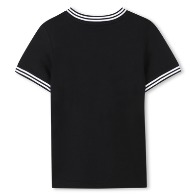 T-shirt met gekleurde strepen DKNY UNISEX