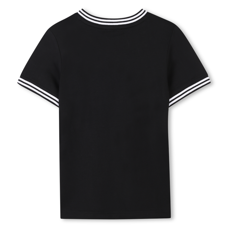 T-shirt met gekleurde strepen DKNY 
                        UNISEX