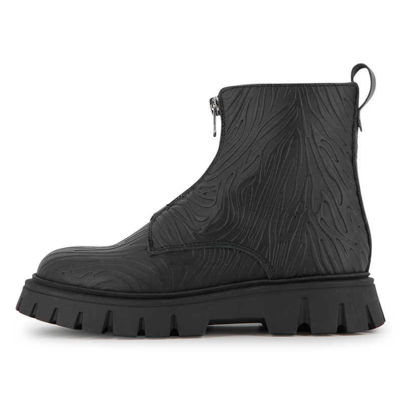 Rundlederen enkellaarsjes MARC JACOBS 
                        GIRL