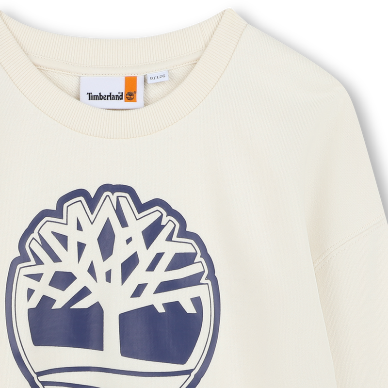 Sweatshirt met logoprint TIMBERLAND 
                        BOY