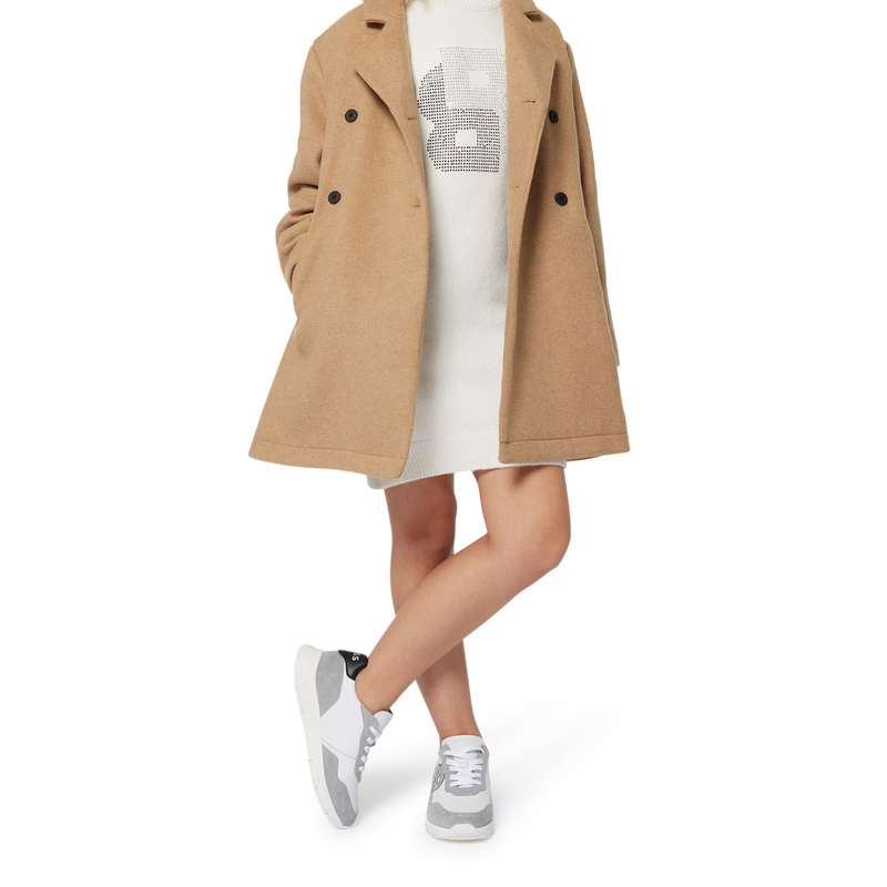 Trui-jurk met steentjes BOSS 
                        GIRL