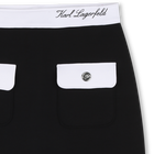 Korte rok KARL LAGERFELD KIDS 
                    GIRL