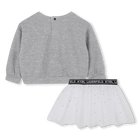 Set sweatshirt en rok KARL LAGERFELD KIDS 
                    GIRL
