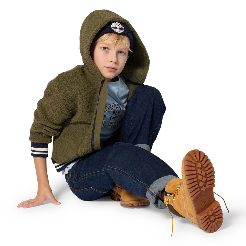 Capuchon cardigan TIMBERLAND 
                        BOY