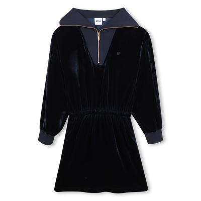Velours jurk BOSS GIRL
