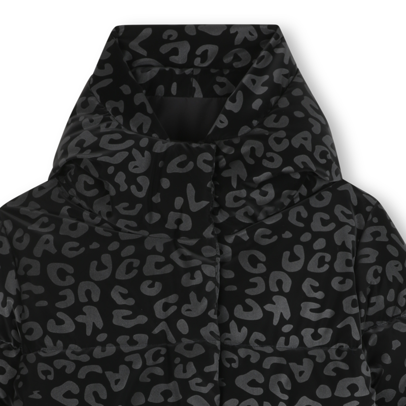 Lange donsjas met capuchon KARL LAGERFELD KIDS 
                        GIRL