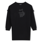 Langarm jurk KARL LAGERFELD KIDS 
                    GIRL