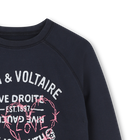 Sweatshirt met print ZADIG VOLTAIRE 
                    GIRL