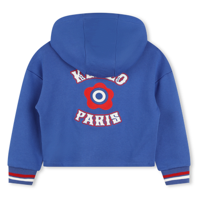Geborduurde sweater capuchon KENZO KIDS GIRL