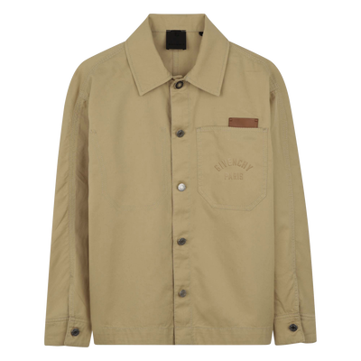 OVERSHIRT MET LANGE MOUWEN GIVENCHY BOY