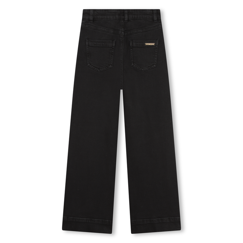 Wijde spijkerbroek met oogjes MICHAEL KORS 
                        GIRL