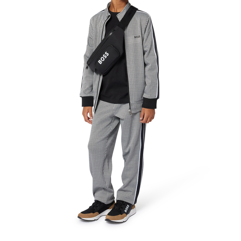 Vest met rits en print BOSS 
                        BOY