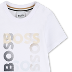 T-shirt met korte mouwen BOSS 
                    BOY