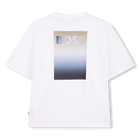 T-shirt met korte mouwen BOSS 
                    BOY