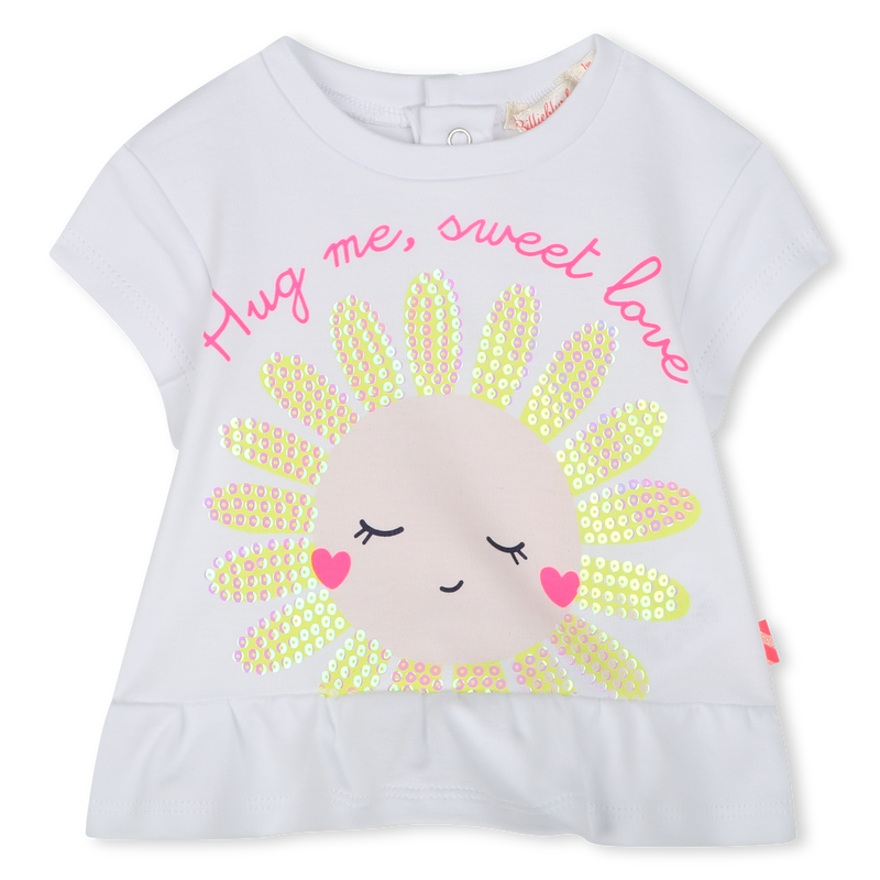 Katoenen T-shirt en short BILLIEBLUSH 
                        GIRL