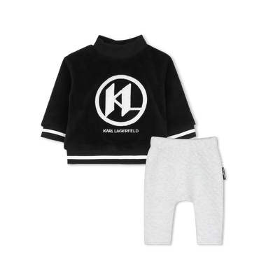 Sweat- en broekset KARL LAGERFELD KIDS JONGEN