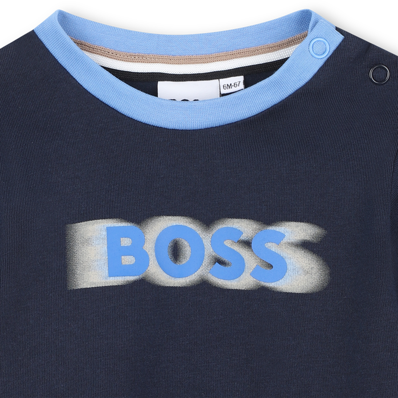 T-shirt met korte mouwen BOSS 
                        BOY