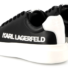 Leren sneakers met veters KARL LAGERFELD KIDS 
                    UNISEX