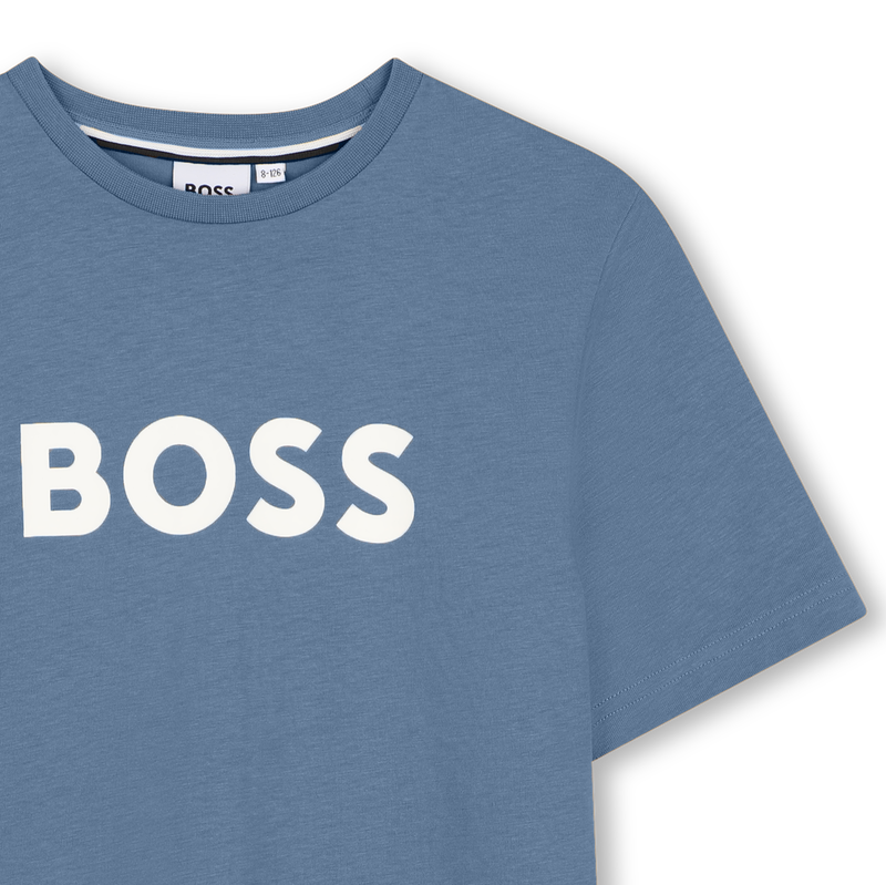 T-SHIRT MET KORTE MOUWEN BOSS 
                        BOY