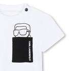 T-shirt en broek set KARL LAGERFELD KIDS 
                    BOY