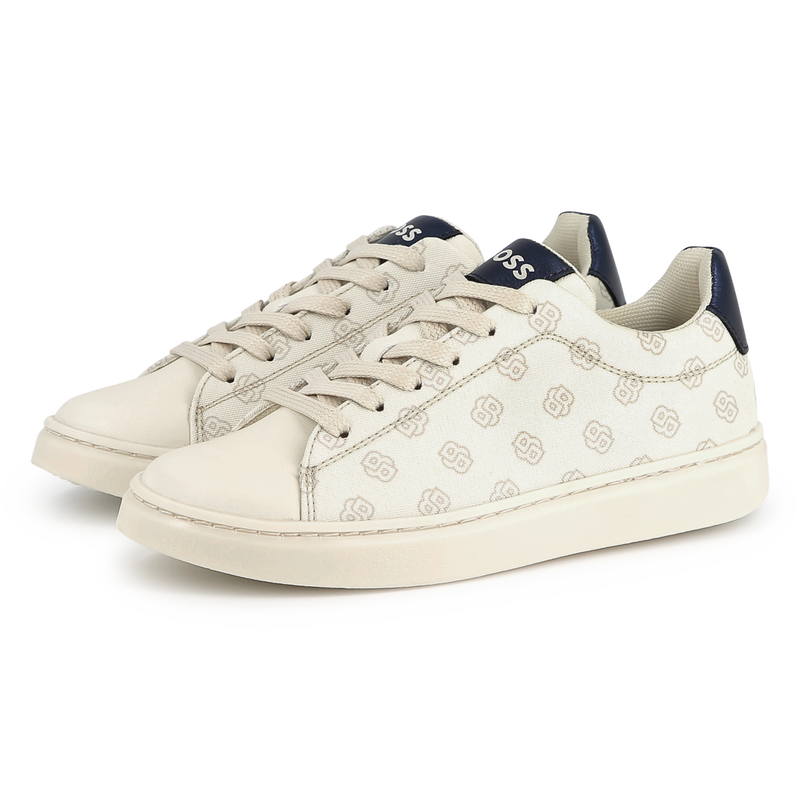 Canvas sneakers met veters BOSS 
                        GIRL