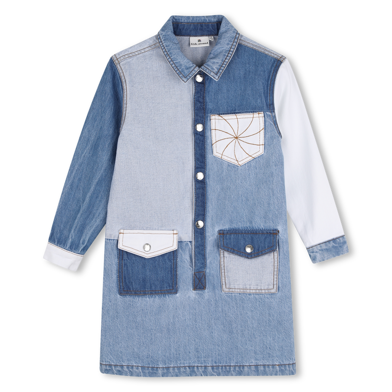 Jeans jurk KIDS AROUND 
                        GIRL