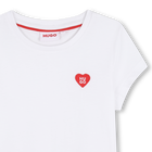 T-shirt met korte mouwen HUGO 
                    GIRL